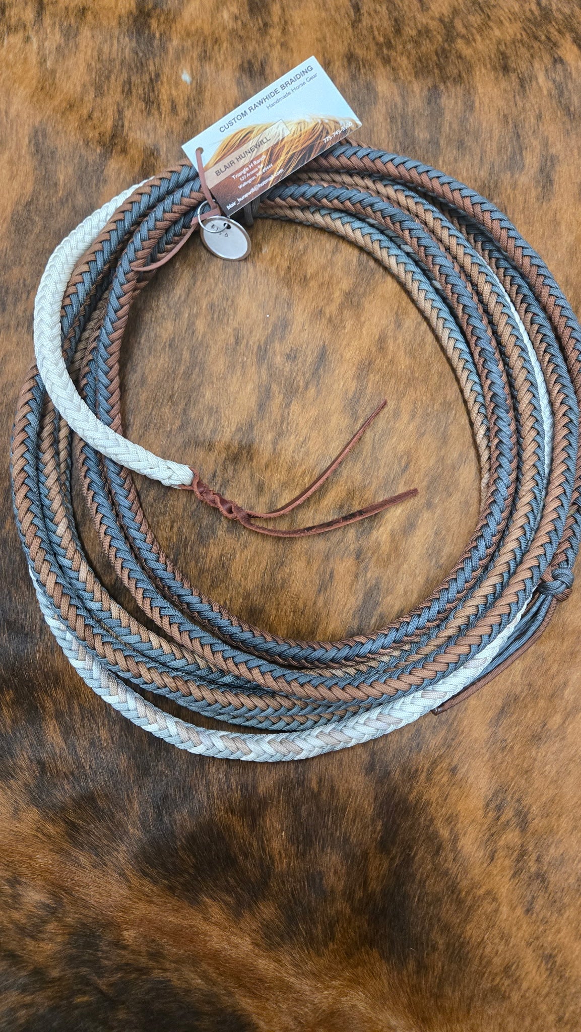 Handcrafted 8 Braid Paracord Mecate