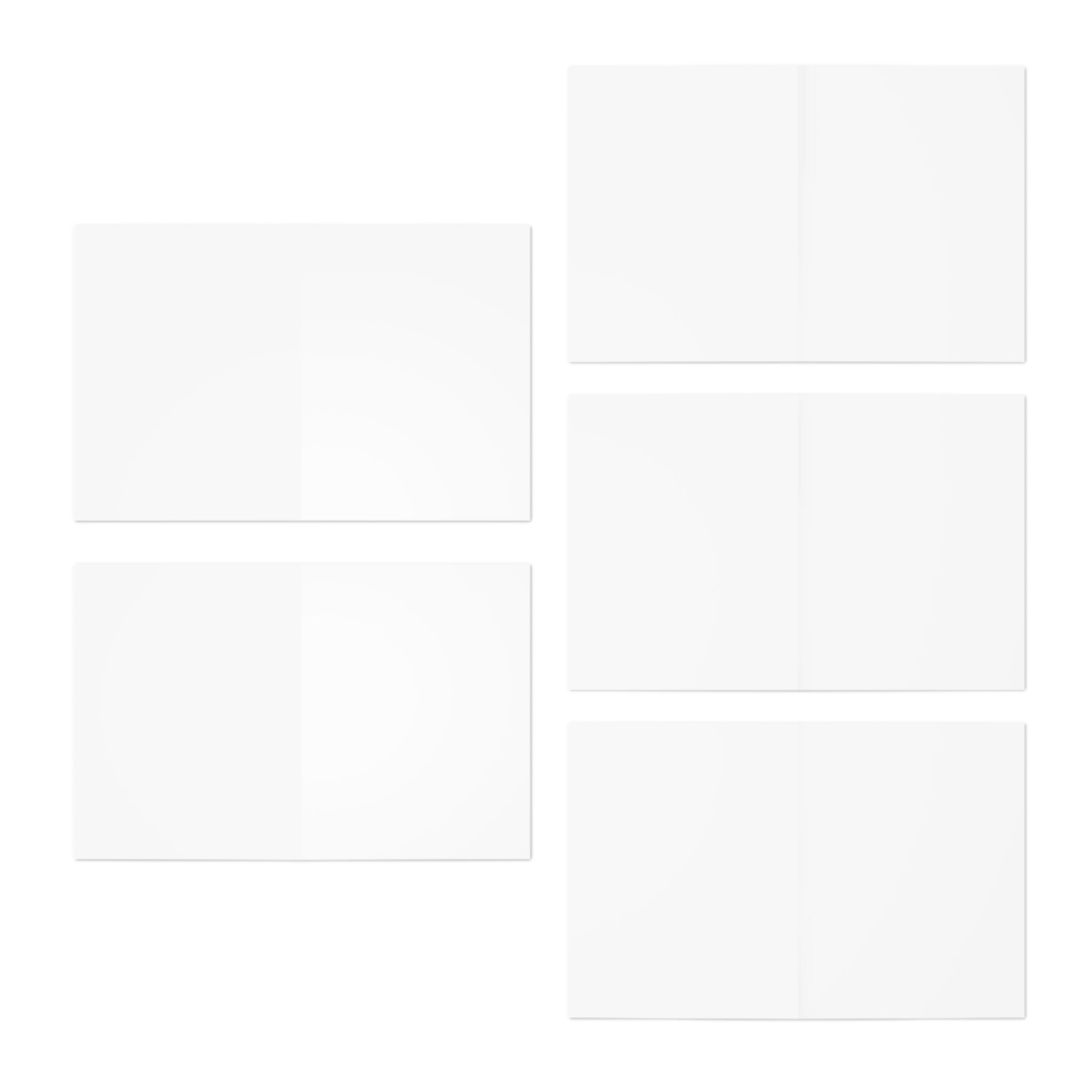 Boyer Bunny Ranch Peahens Greeting Cards — 5-Pack Blank Note Cards