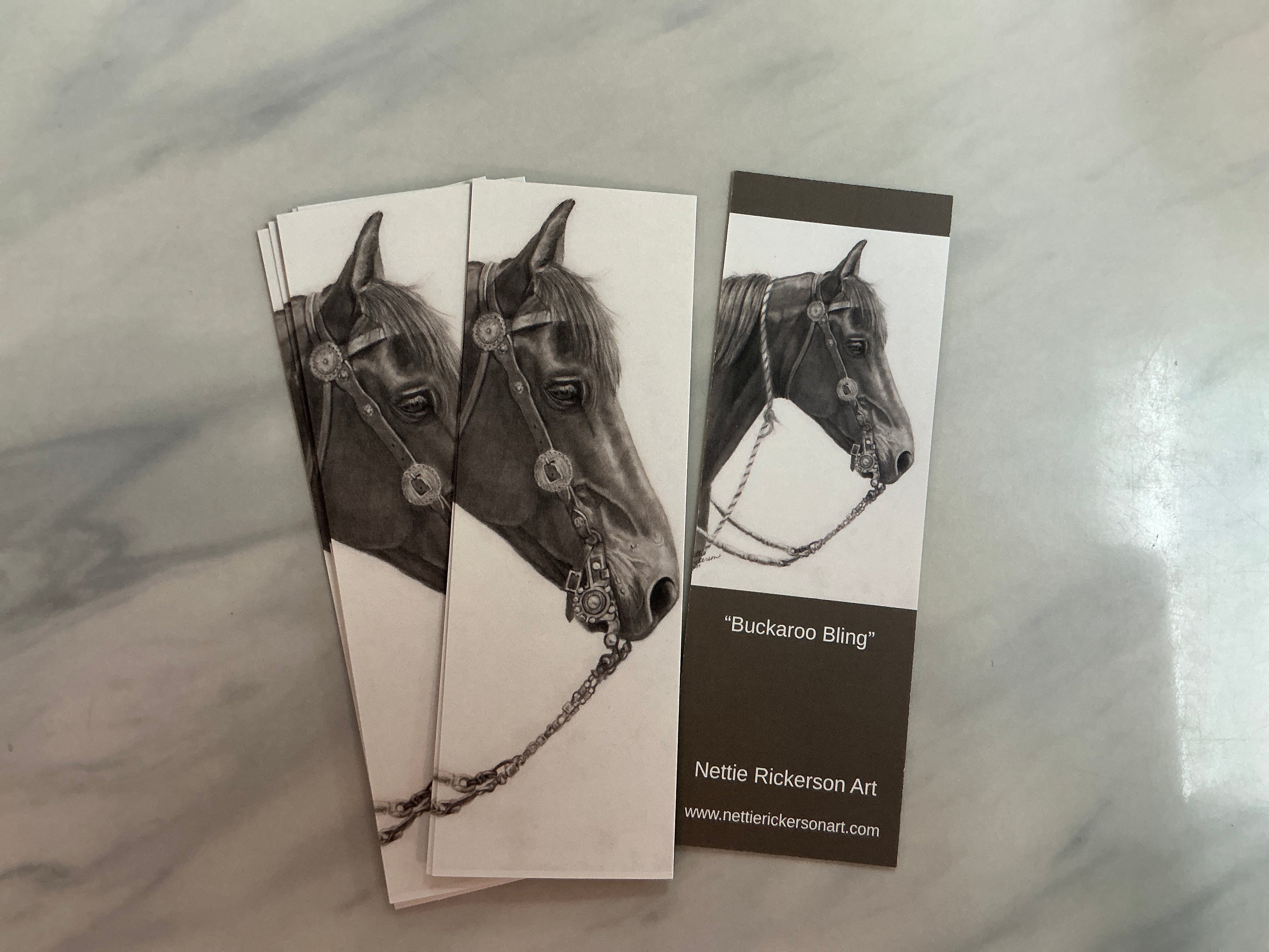 “Buckaroo Bling” Bookmark