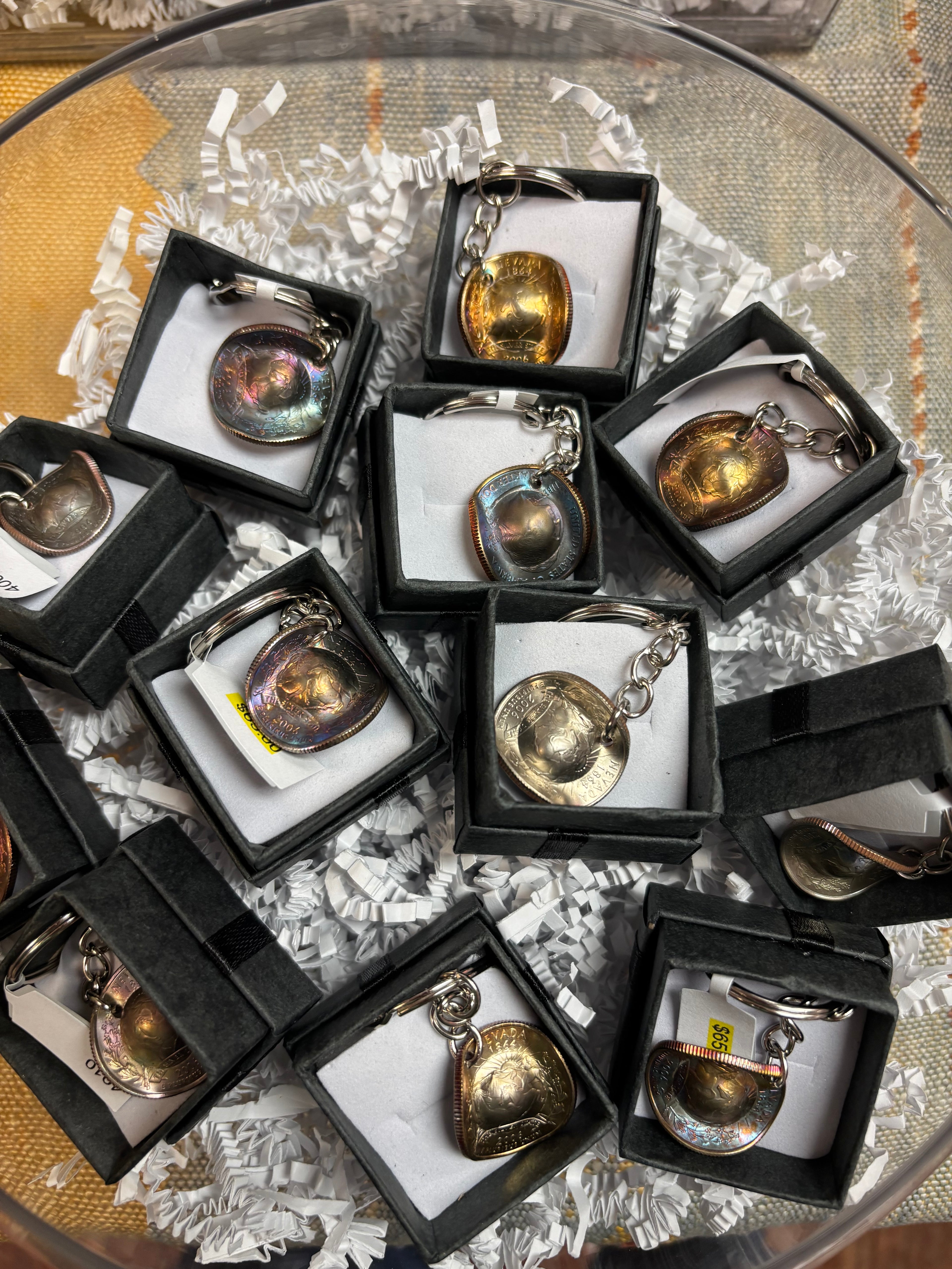 Quarter Cowboy Hat Key Chian