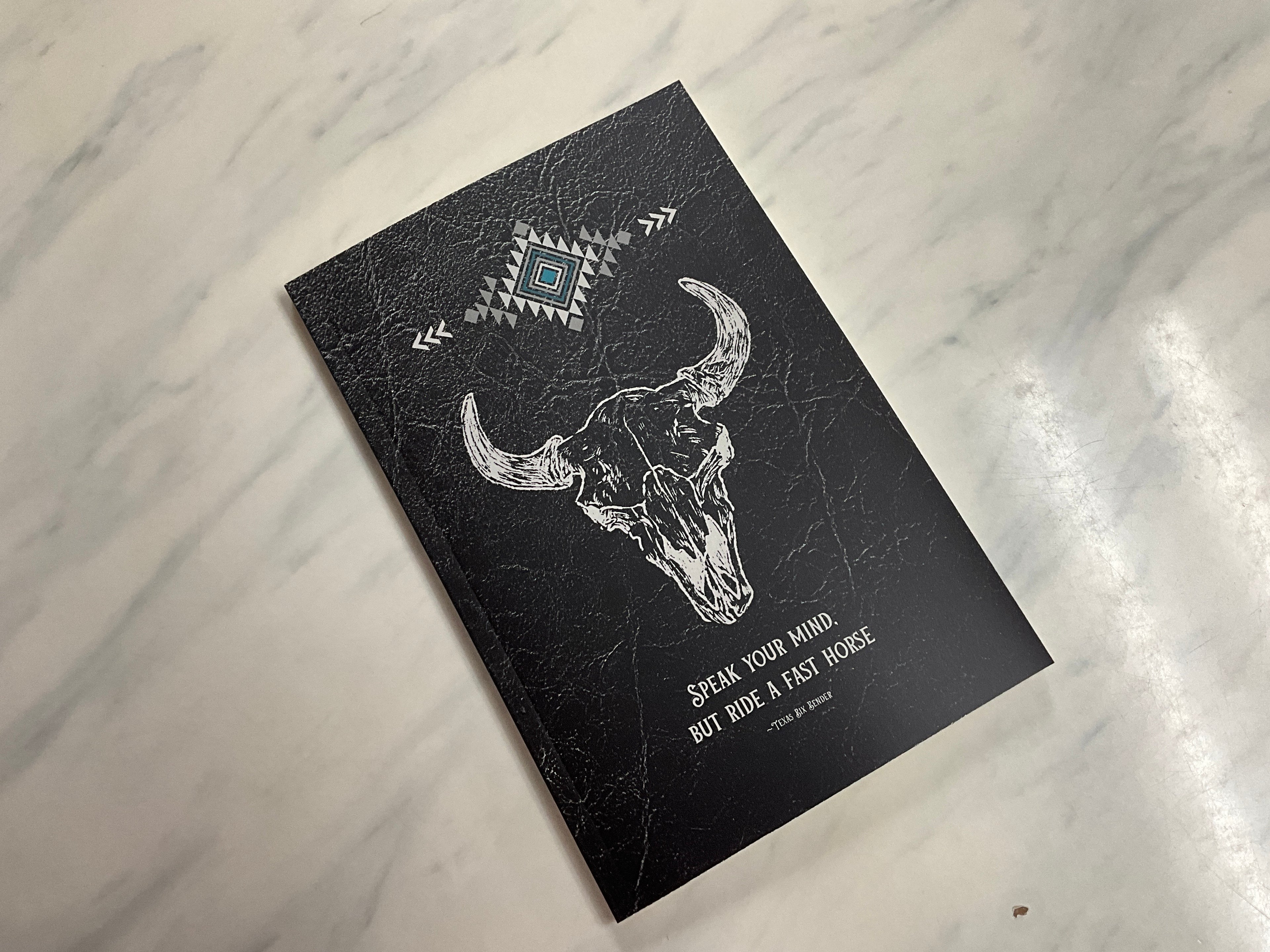 Speak Your Mind. But Ride A Fast Horse Journal - Leanna