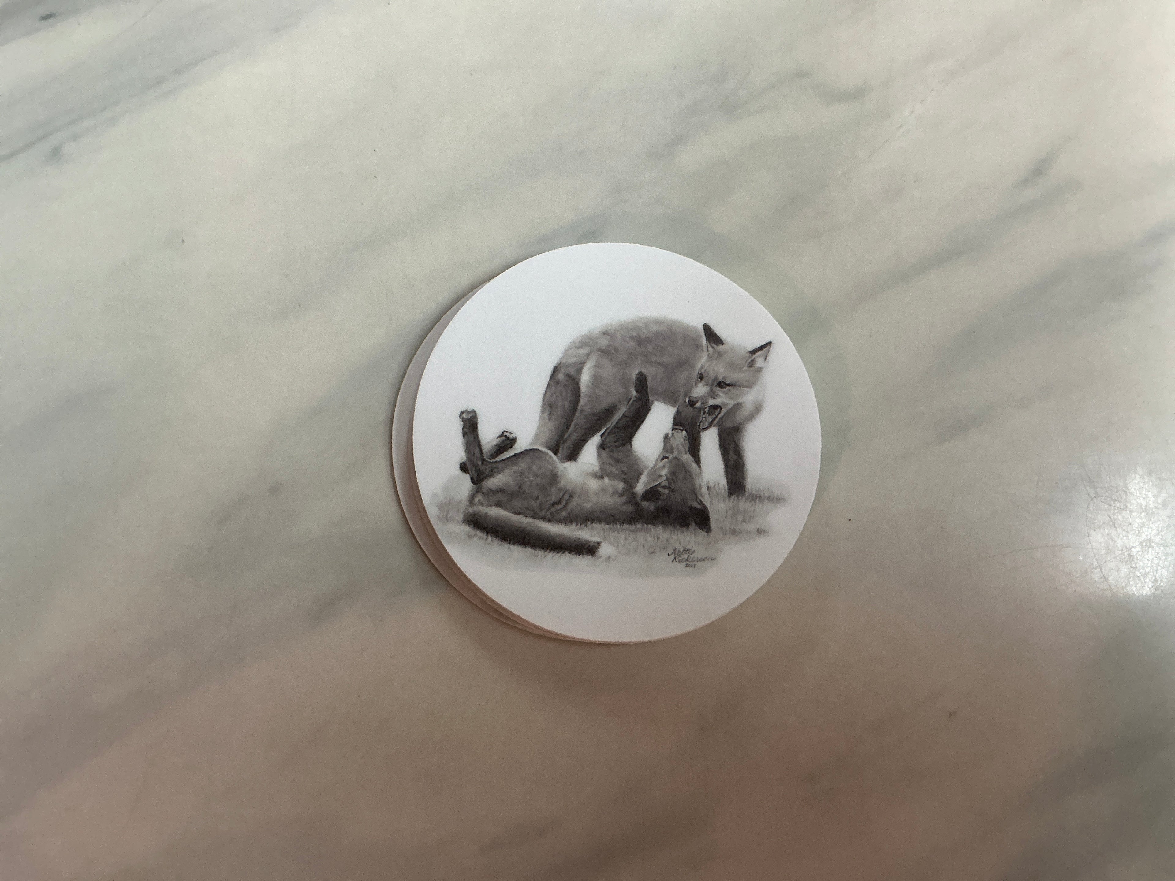 “Tough Love” Sticker