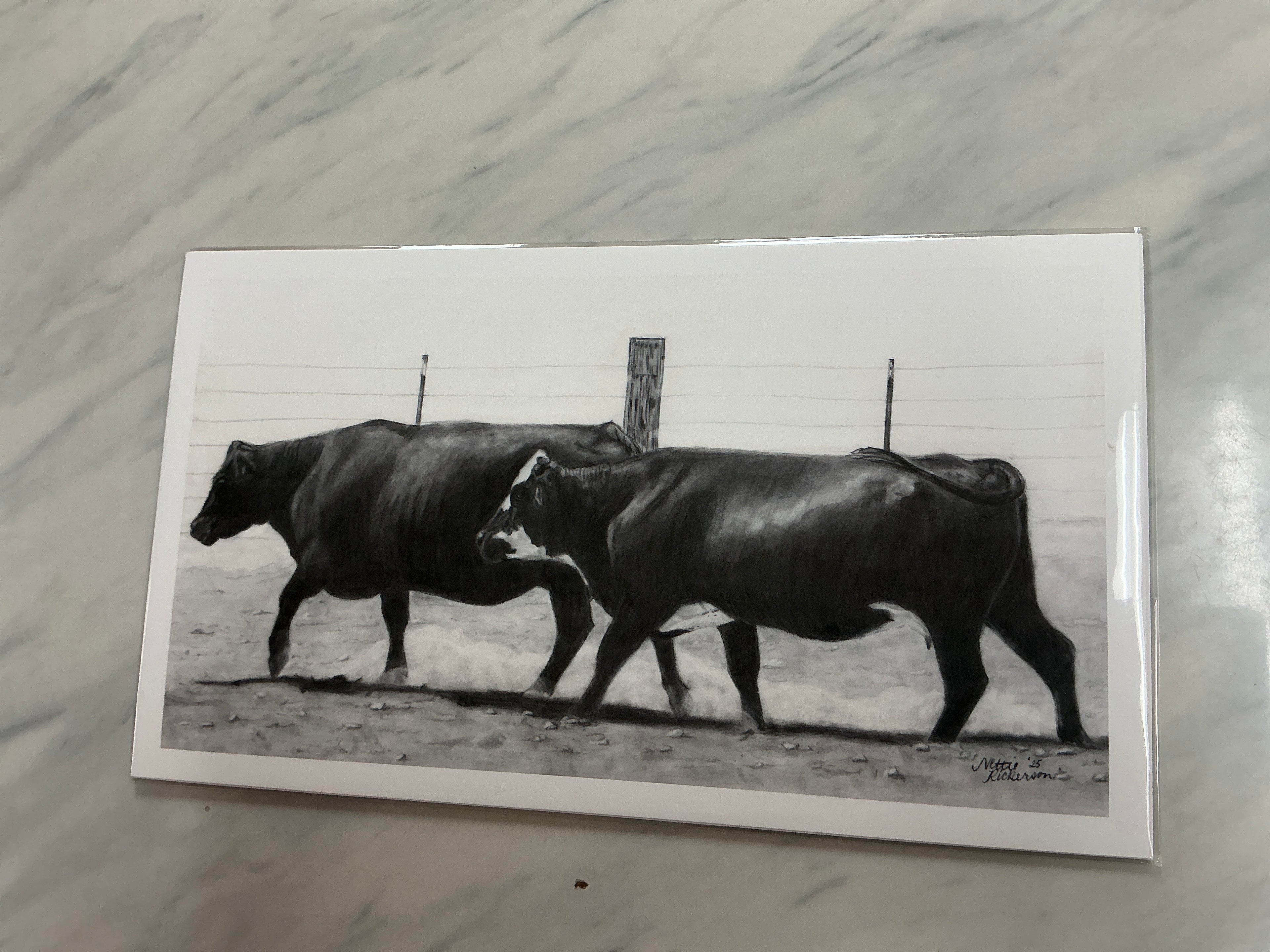 “Headed to Water” Giclee Print