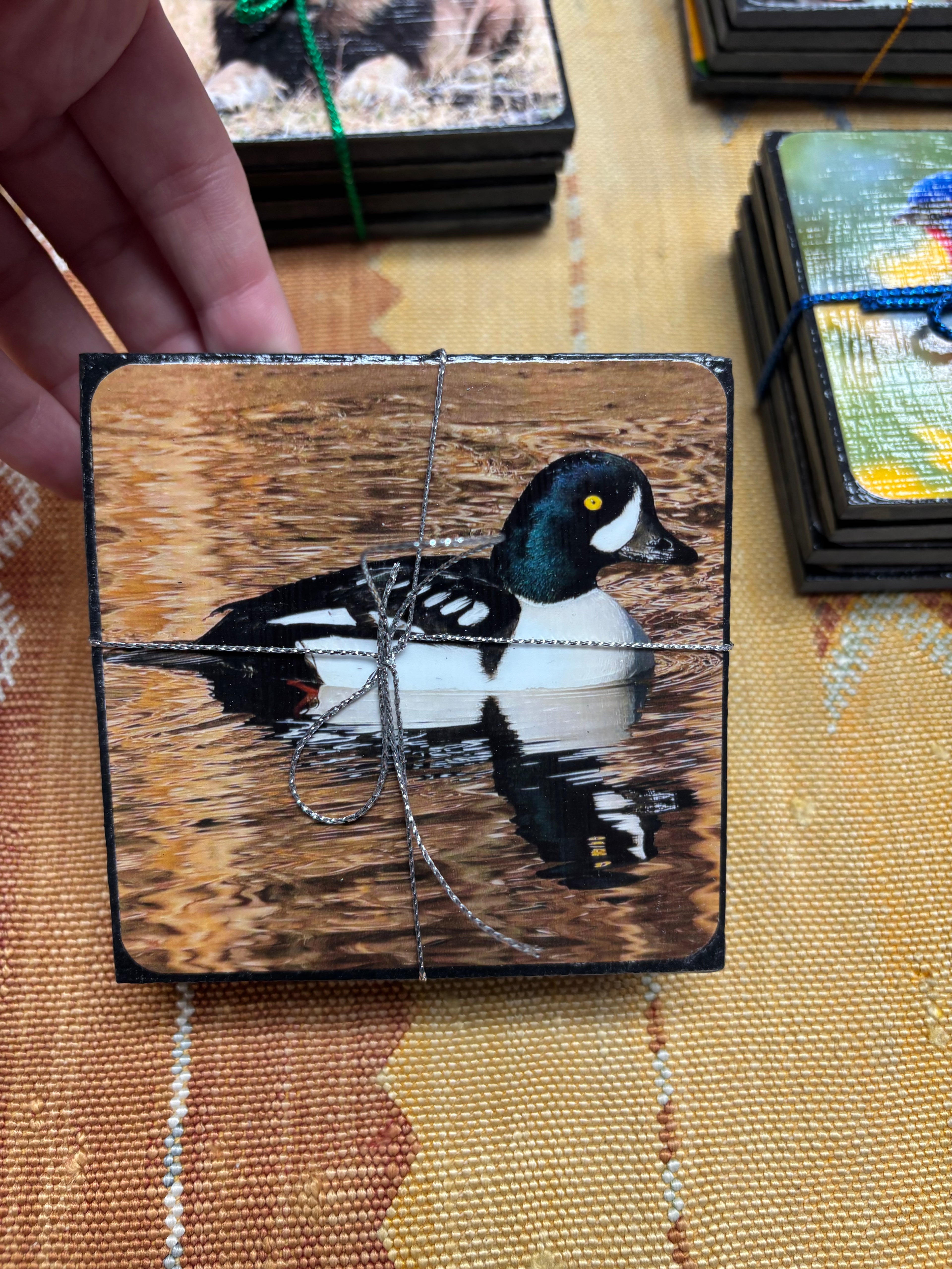 4-Pack of Coasters Ducks