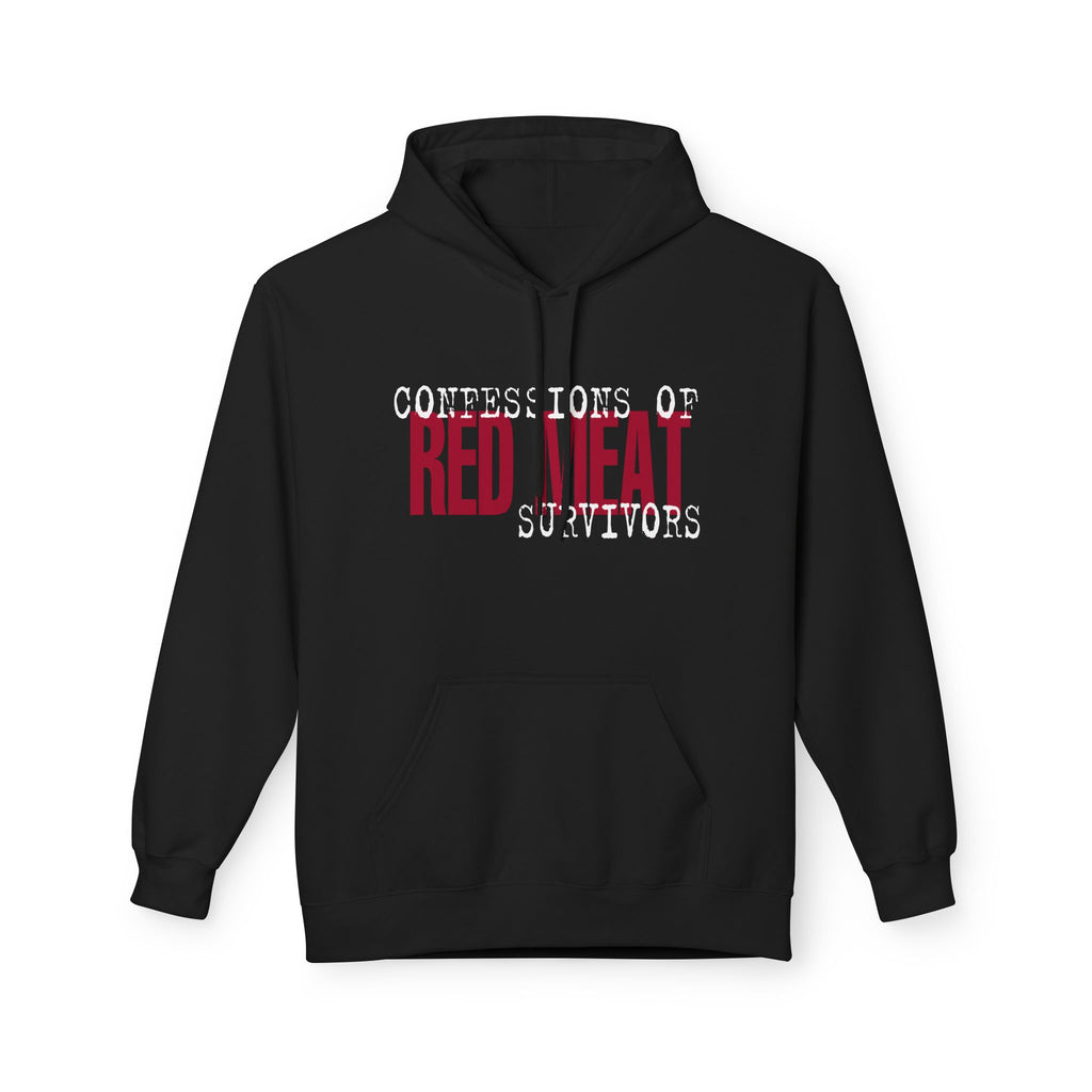 Confessions of Red Meat Survivors Hoodie — Funny Carnivore Pride Pullover