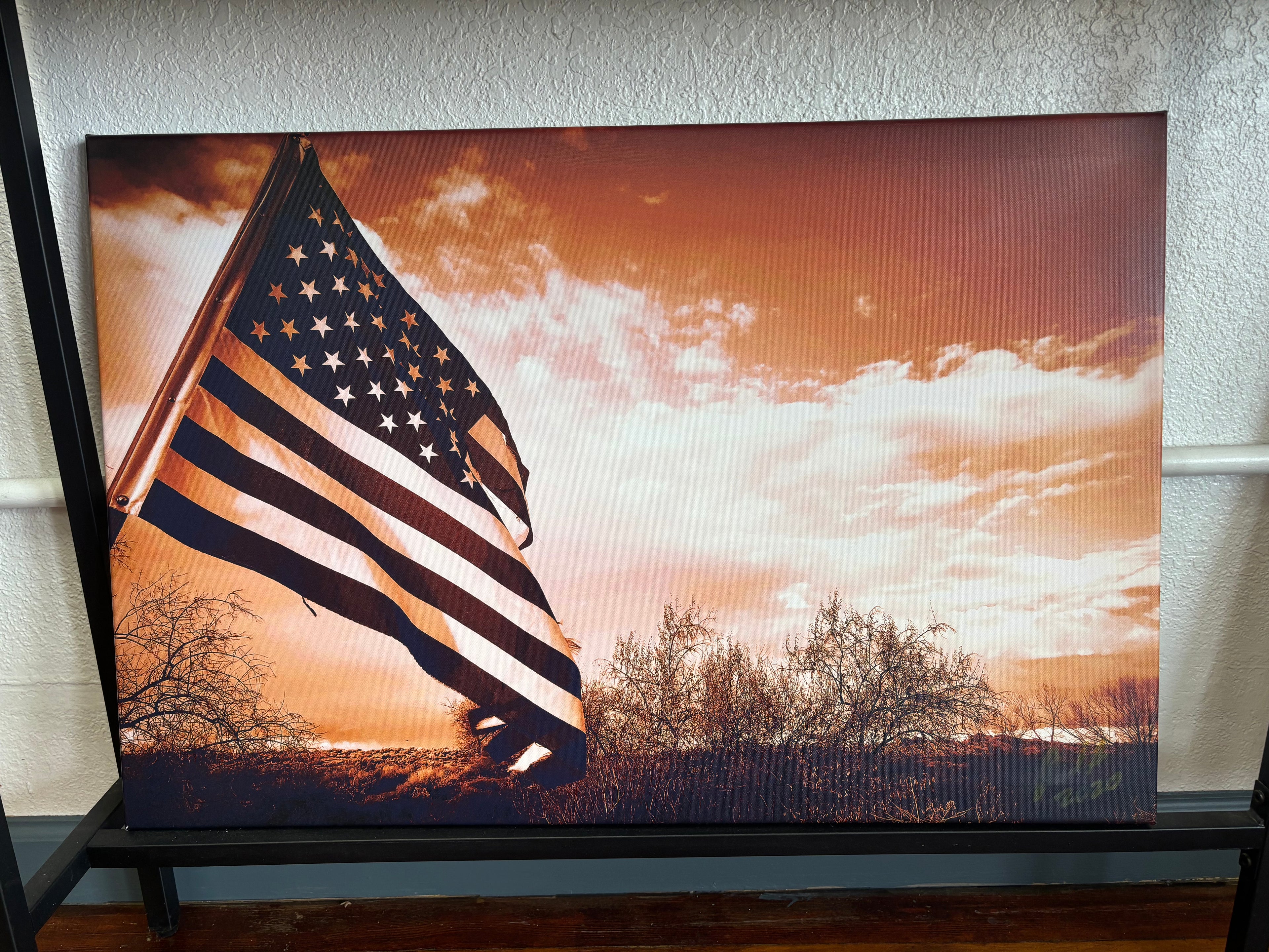 Flag Canvas Photo