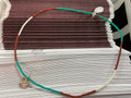 turquoise beaded necklace choker DA17