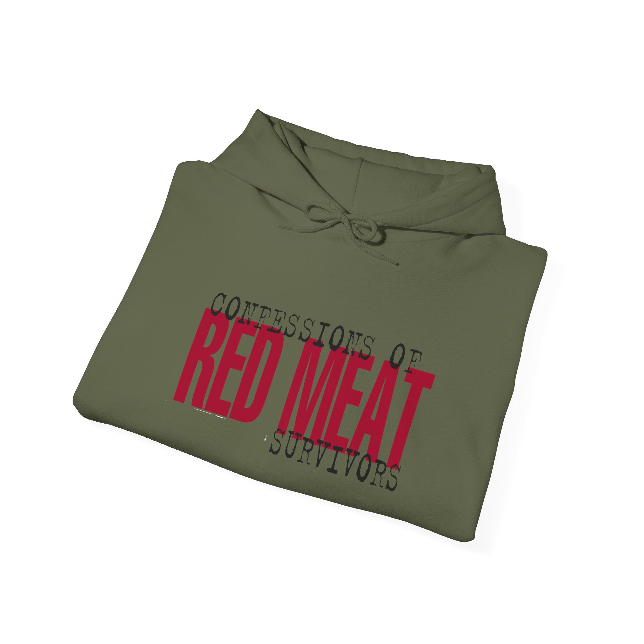 Red Meat Survivors Hoodie - Unisex Heavy Blend™ Sweatshirt