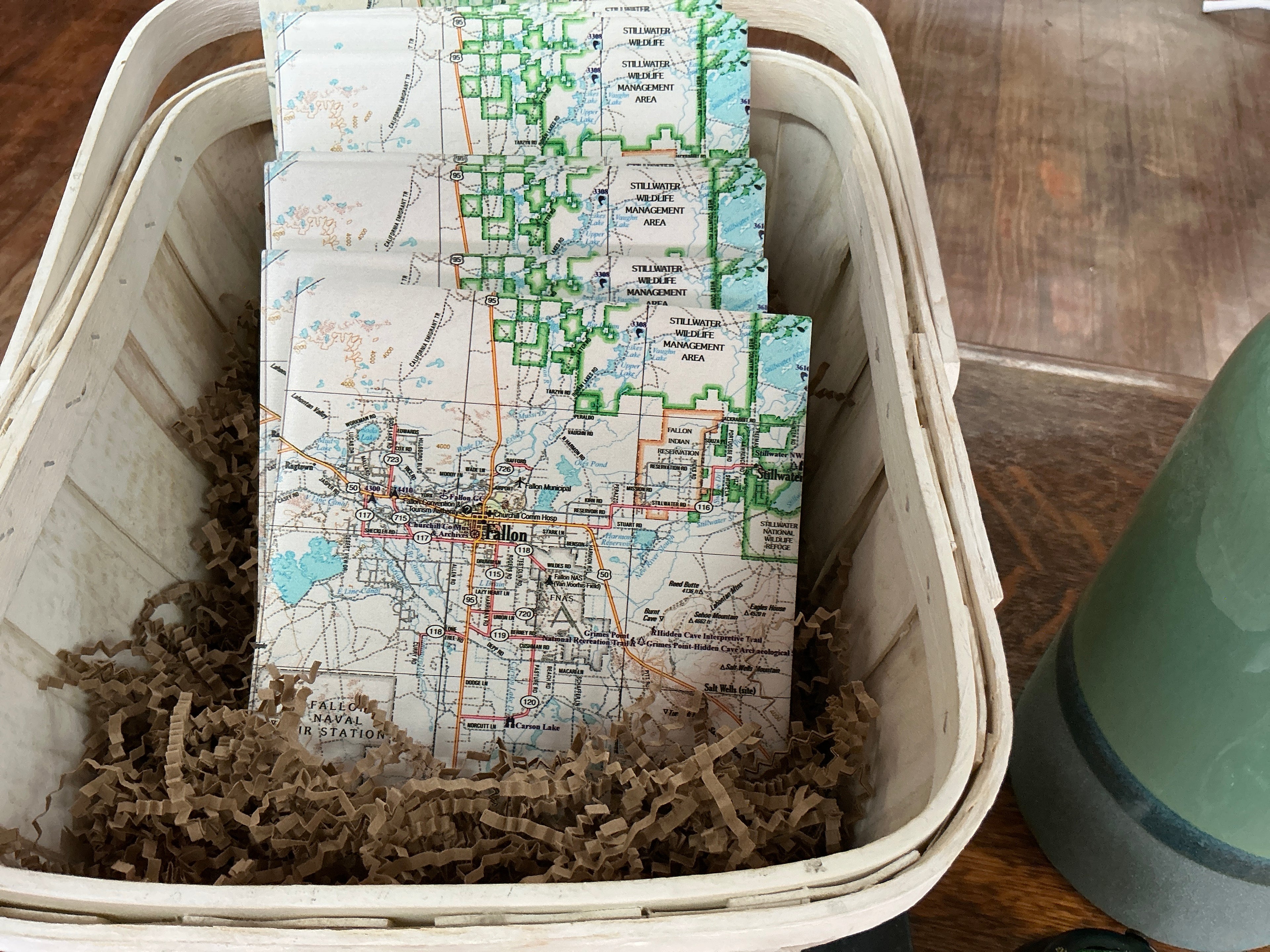 Map of Fallon Trivets by Bruce Reed (BR2)