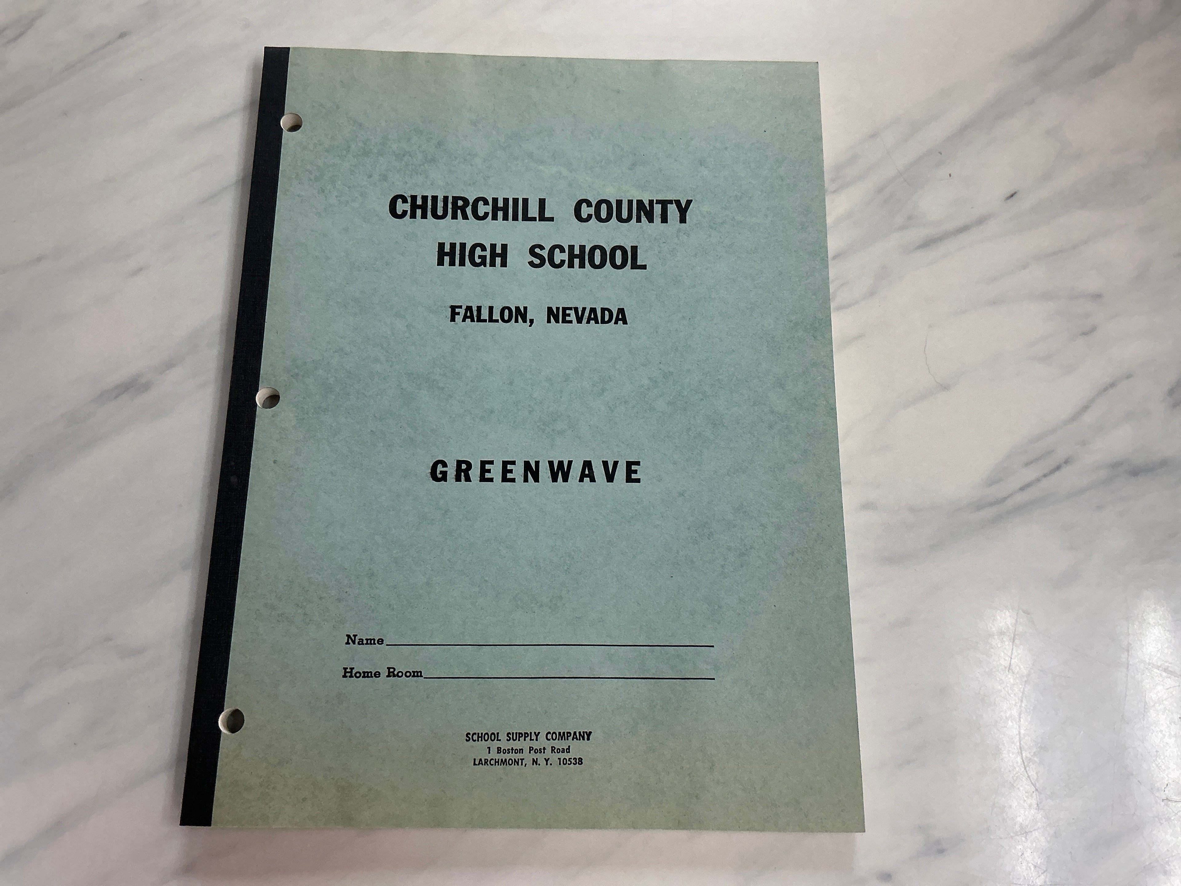 Vintage CCHS Notebooks