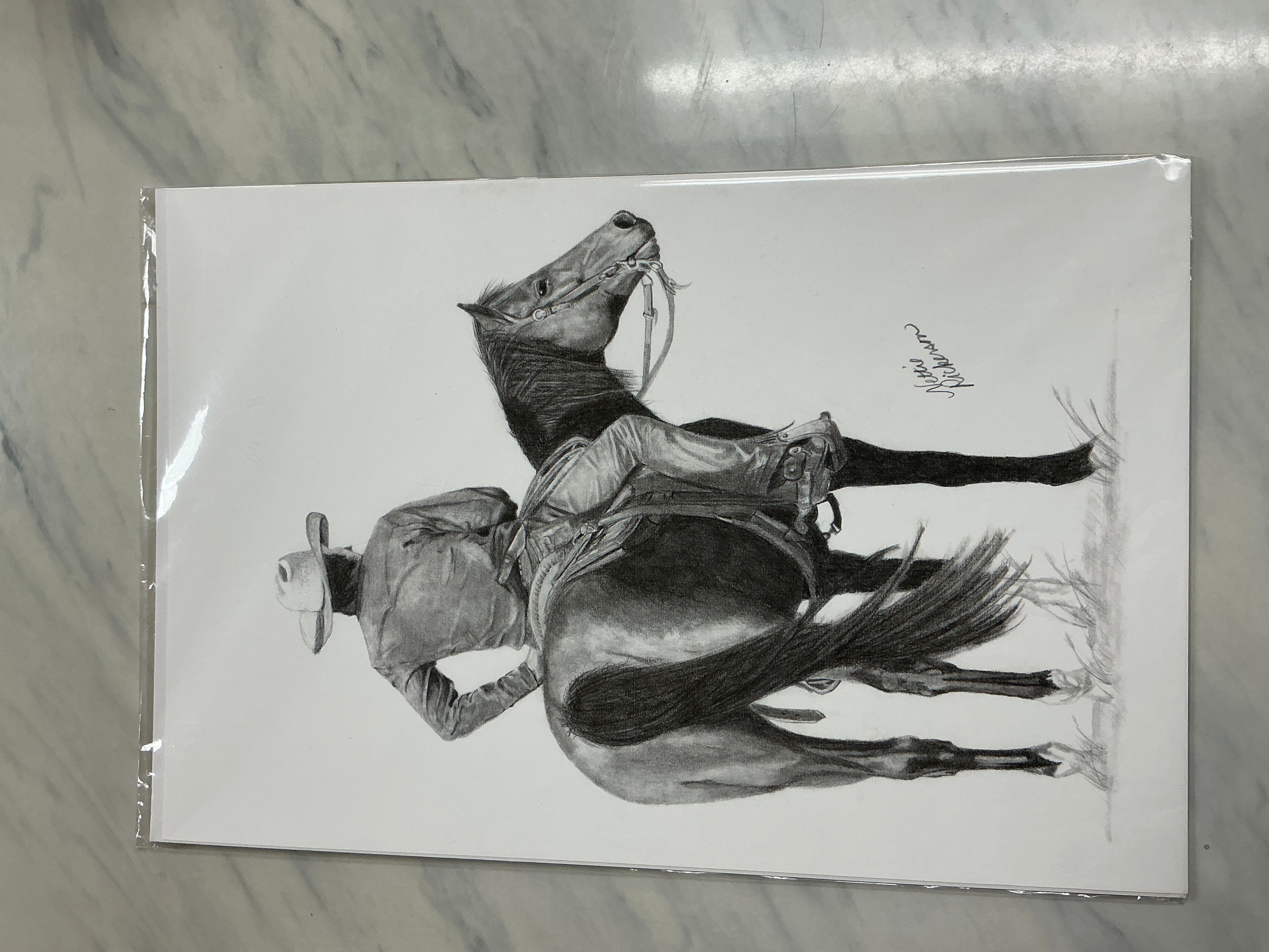 “Texas Hand” Giclee Print