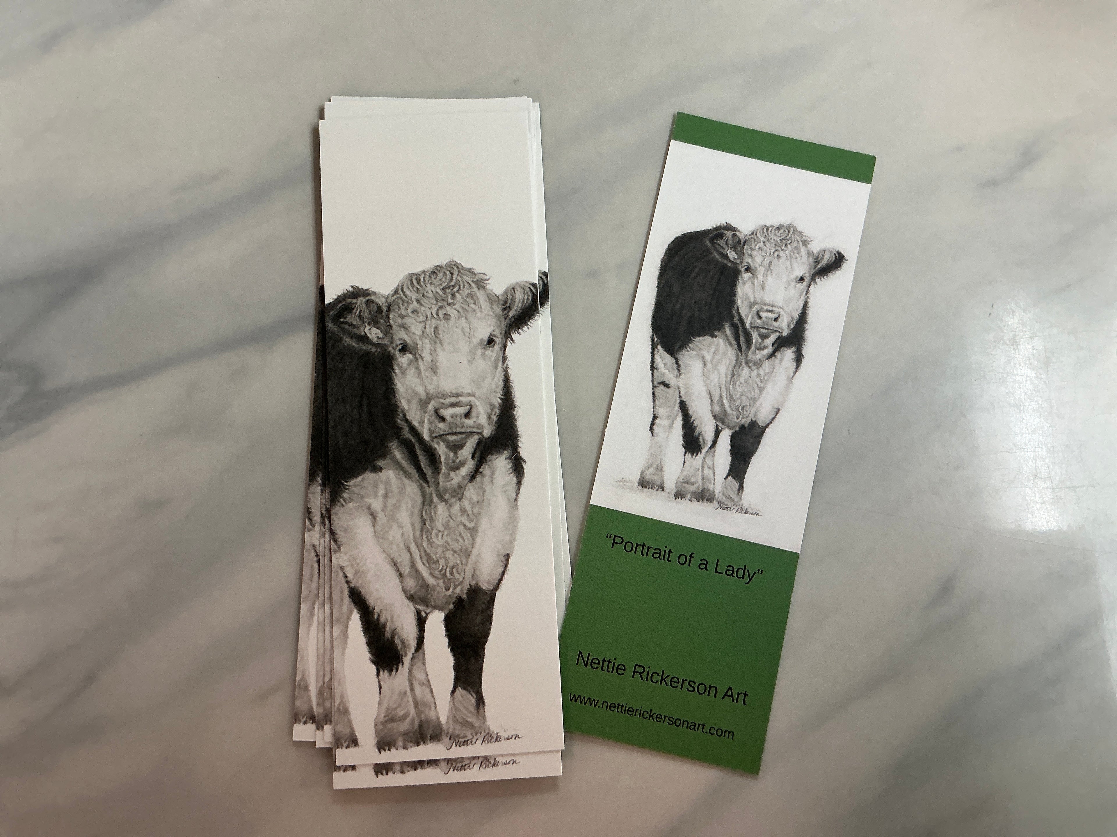 “Portrait of a Lady” Bookmark