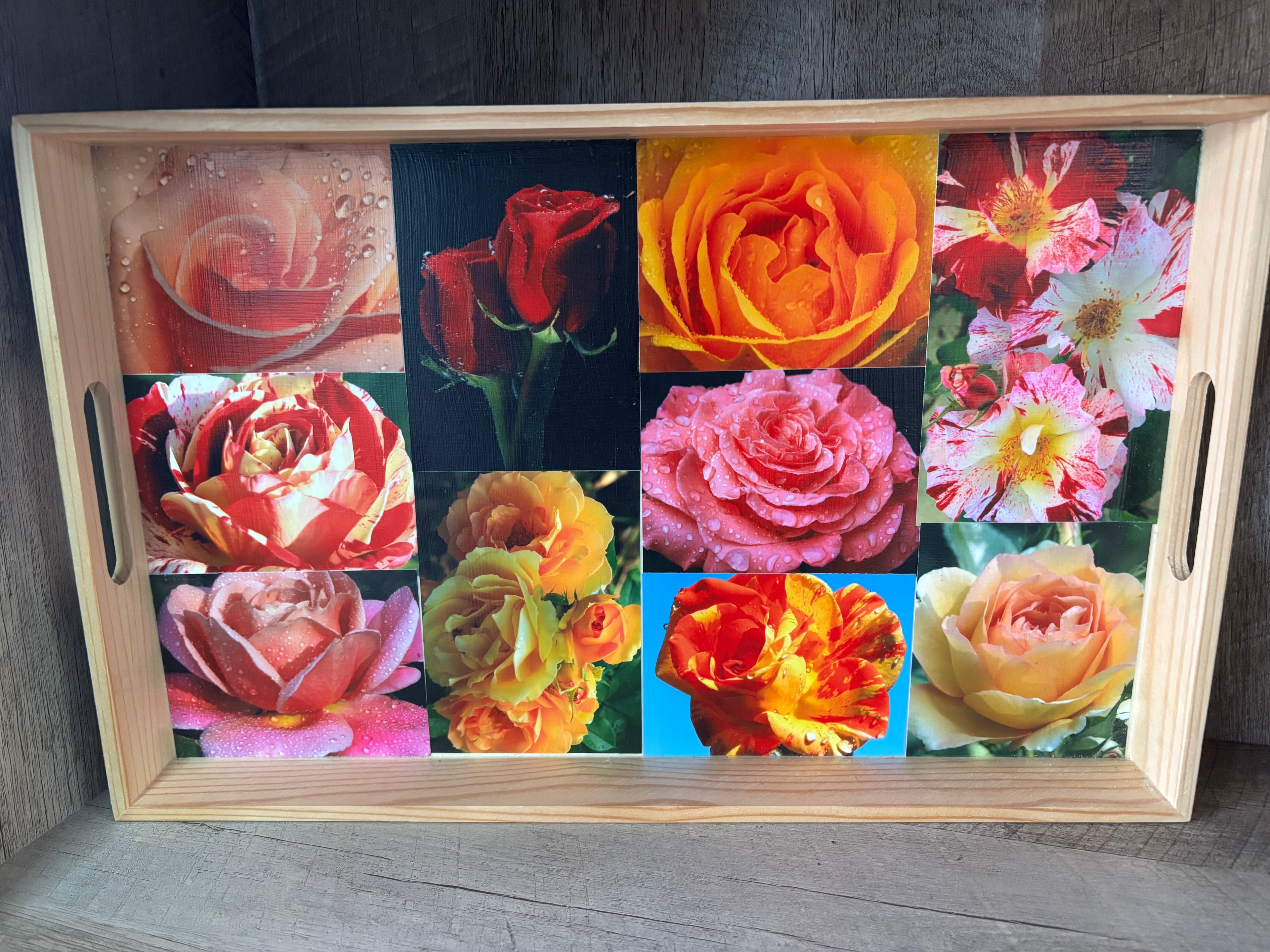 Flower Photo Tray