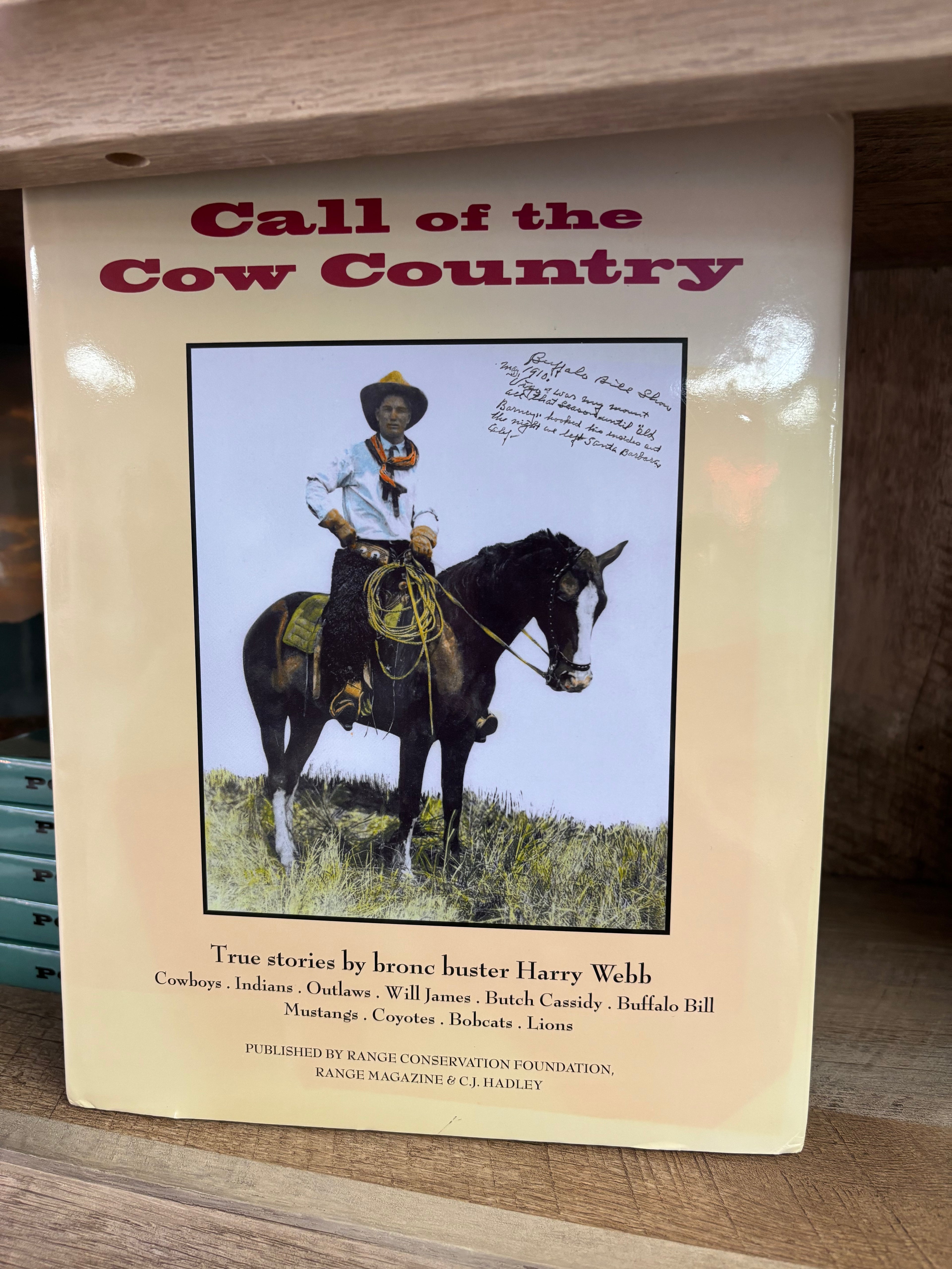 Call of the Cow Country by Harry Webb