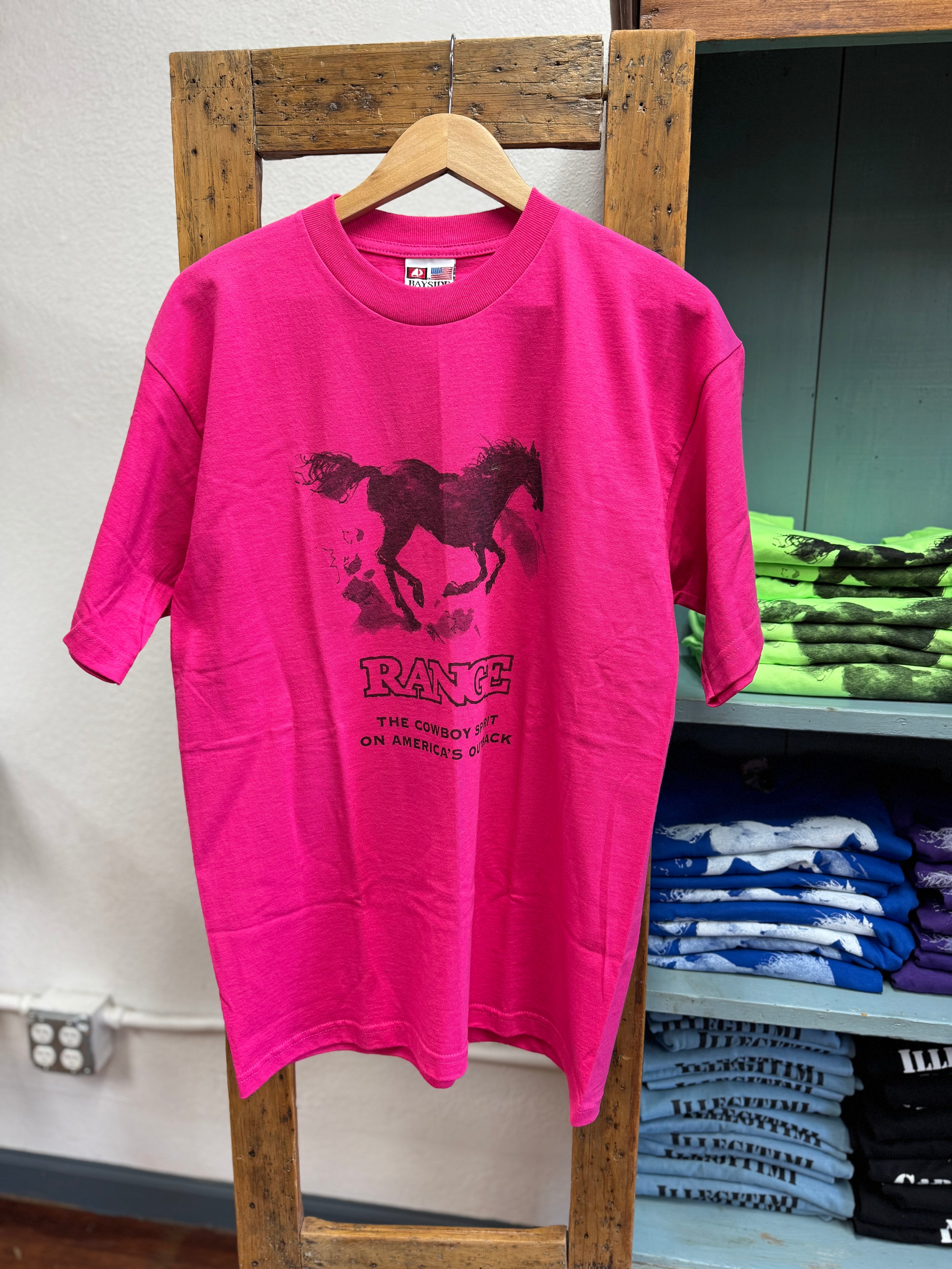 RANGE Running Horse short sleeve t-shirt