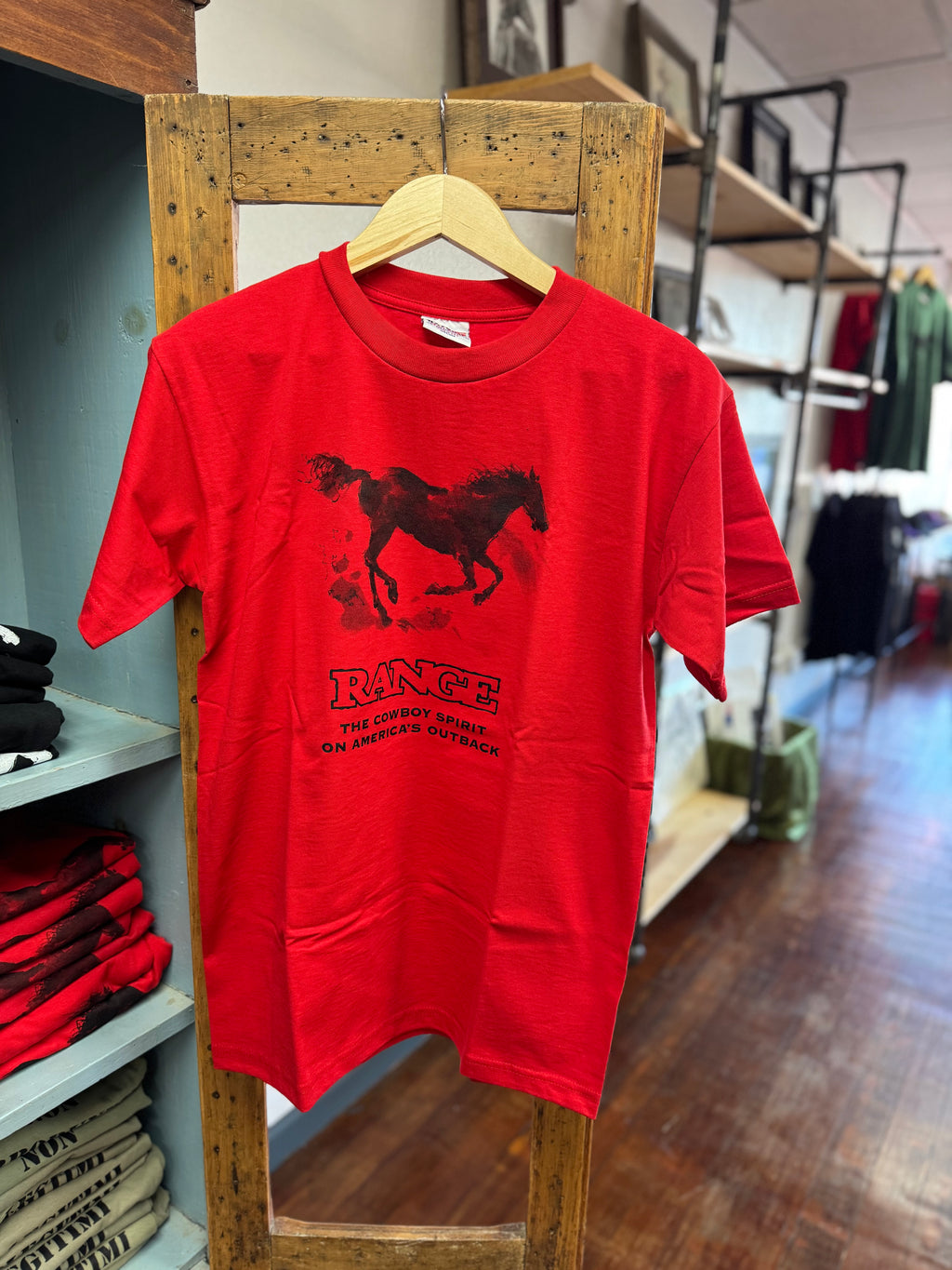 RANGE Running Horse short sleeve t-shirt