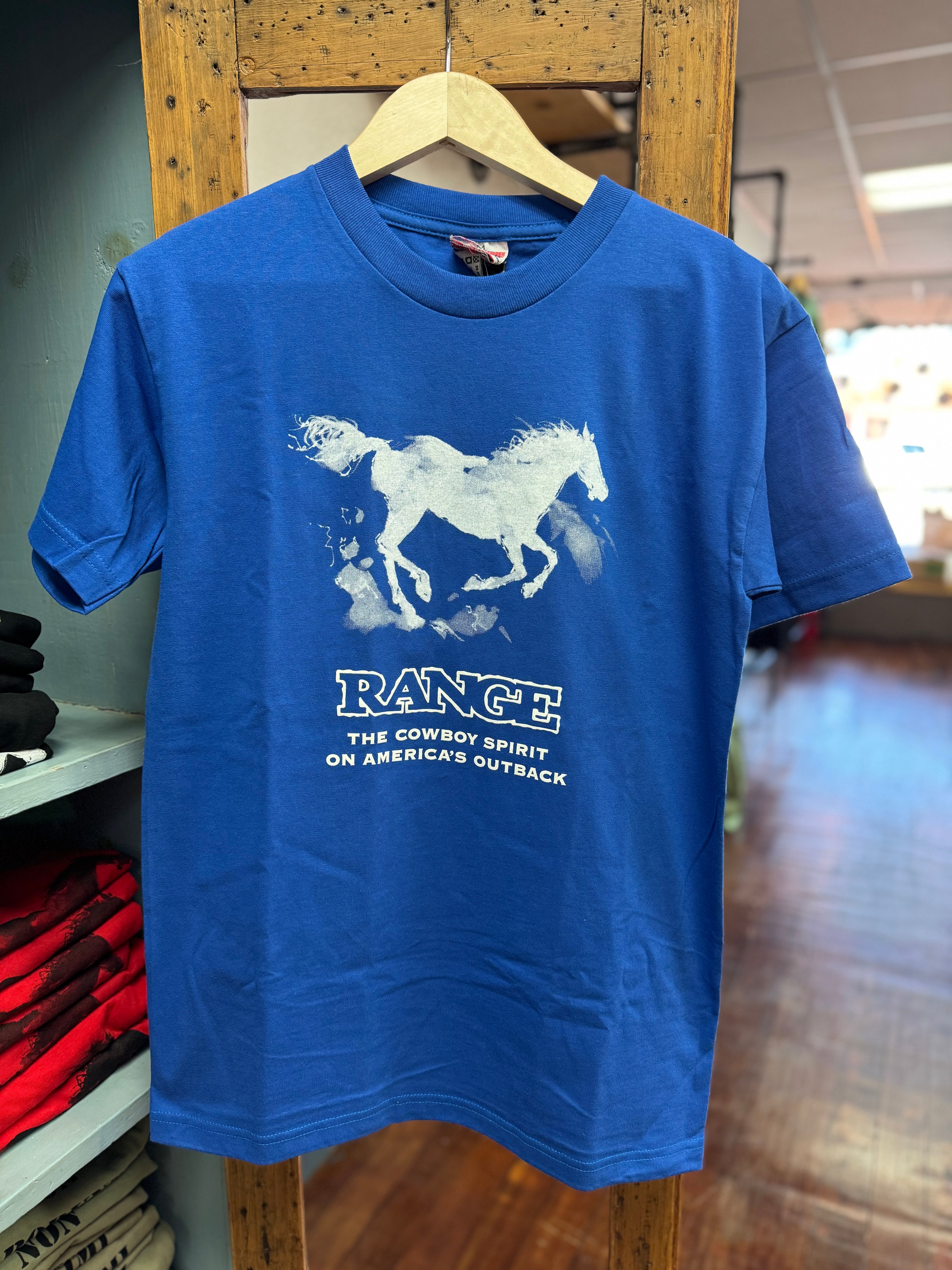 RANGE Running Horse short sleeve t-shirt